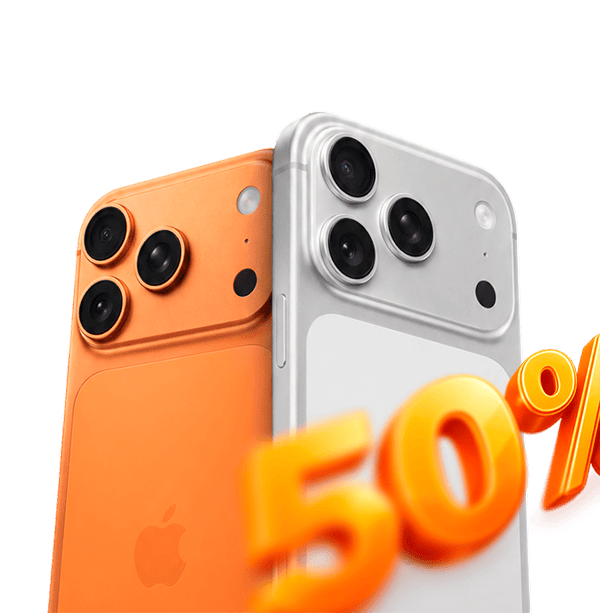 НОВЫЙ iPHONE С ВЫГОДОЙ ДО 50%