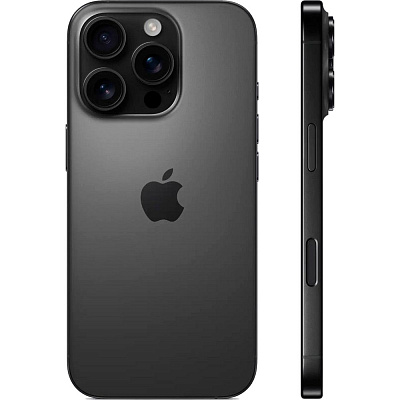Смартфон Apple iPhone 16 Pro 128 ГБ черный титан
