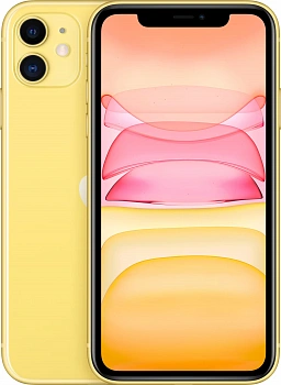 Смартфон Apple iPhone 11 64 ГБ Желтый